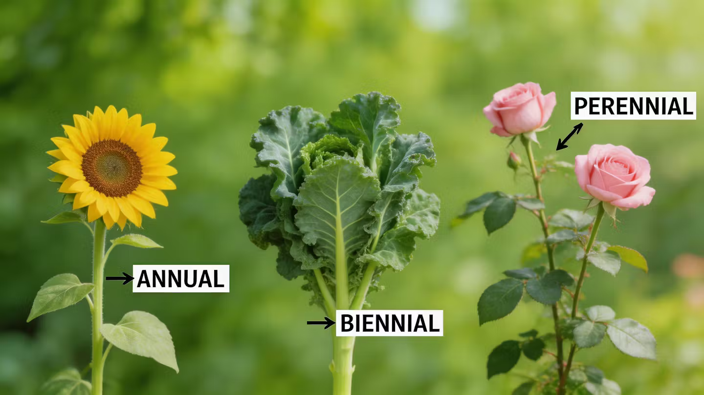 3 Major Plant Classifications
