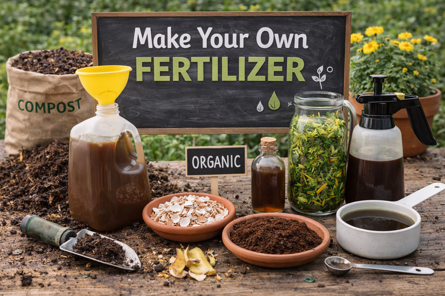 Make Your Own Fertilizers