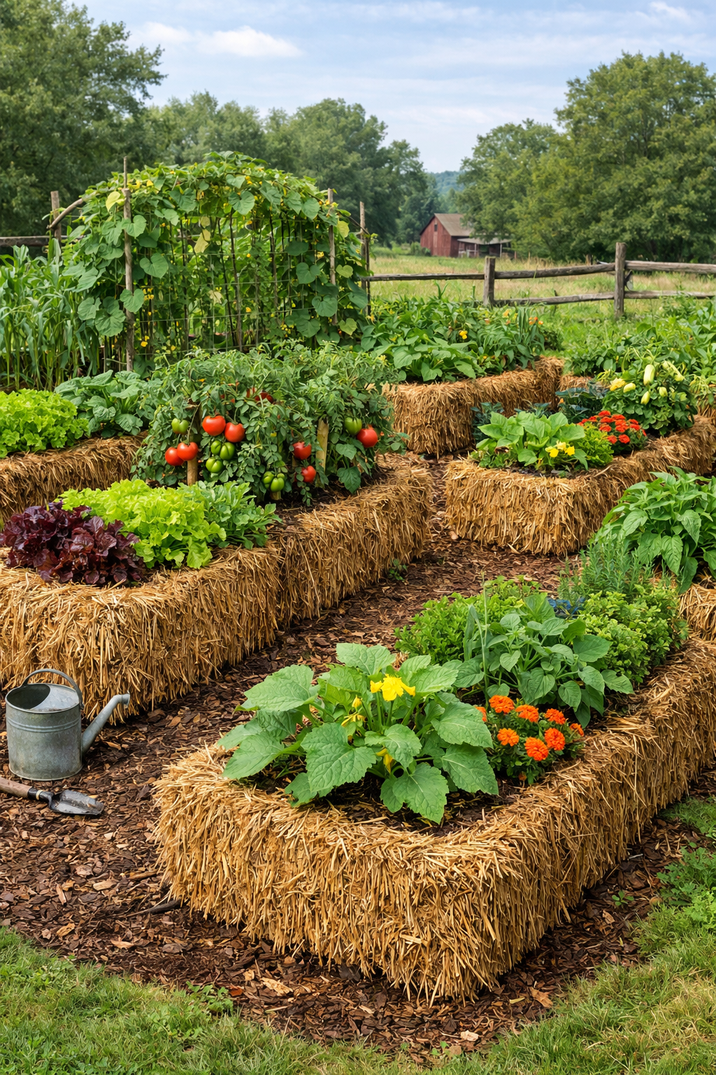 Straw Bale Gardening