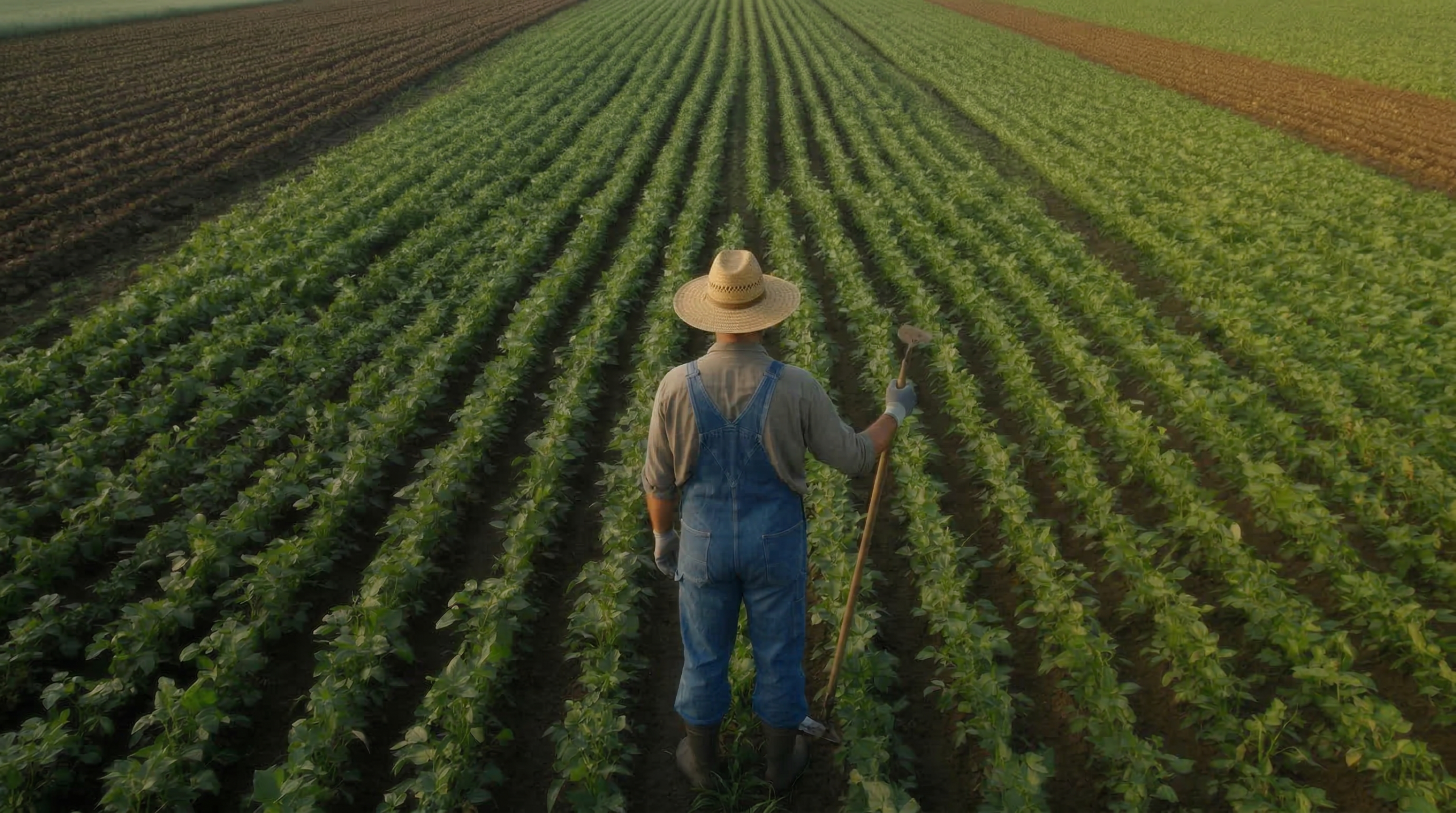 Traditional Row Gardening