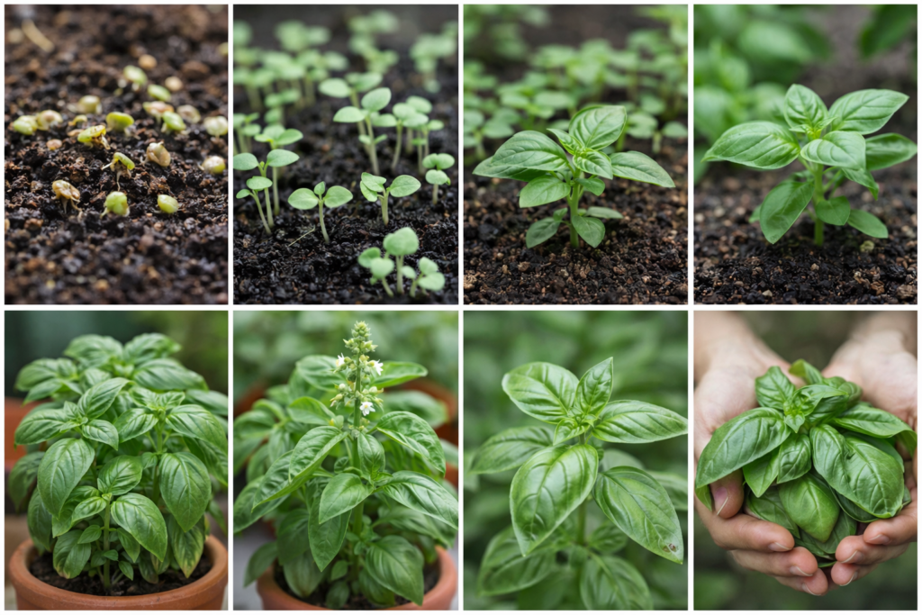 Basil Growing