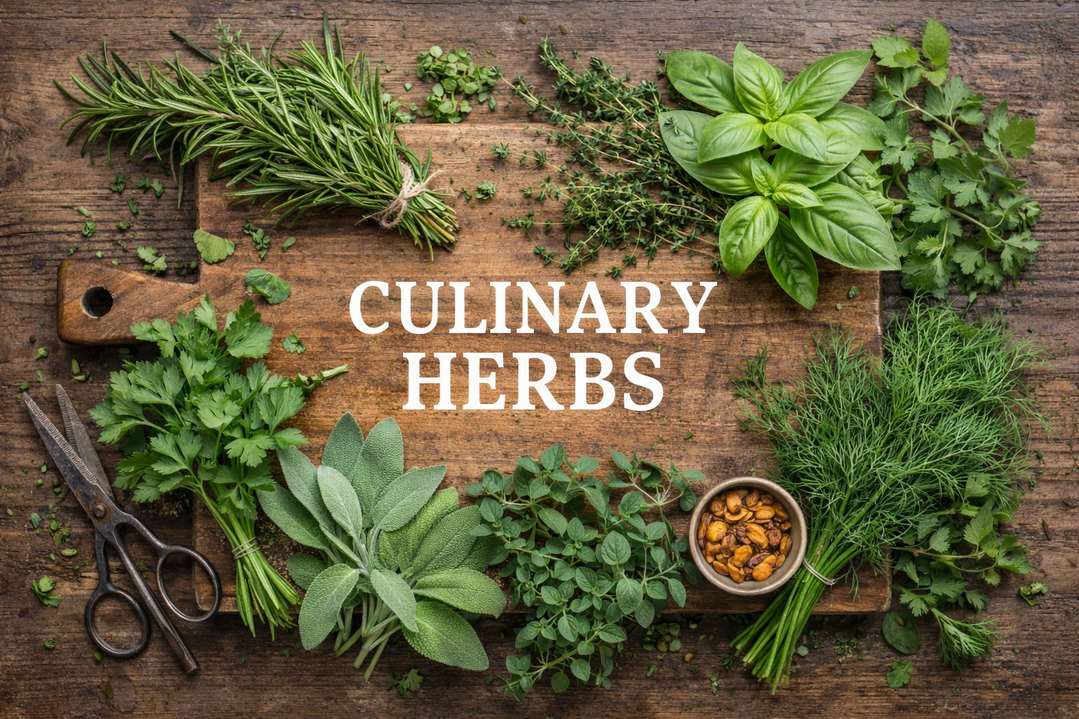 How to Grow Culinary Herbs