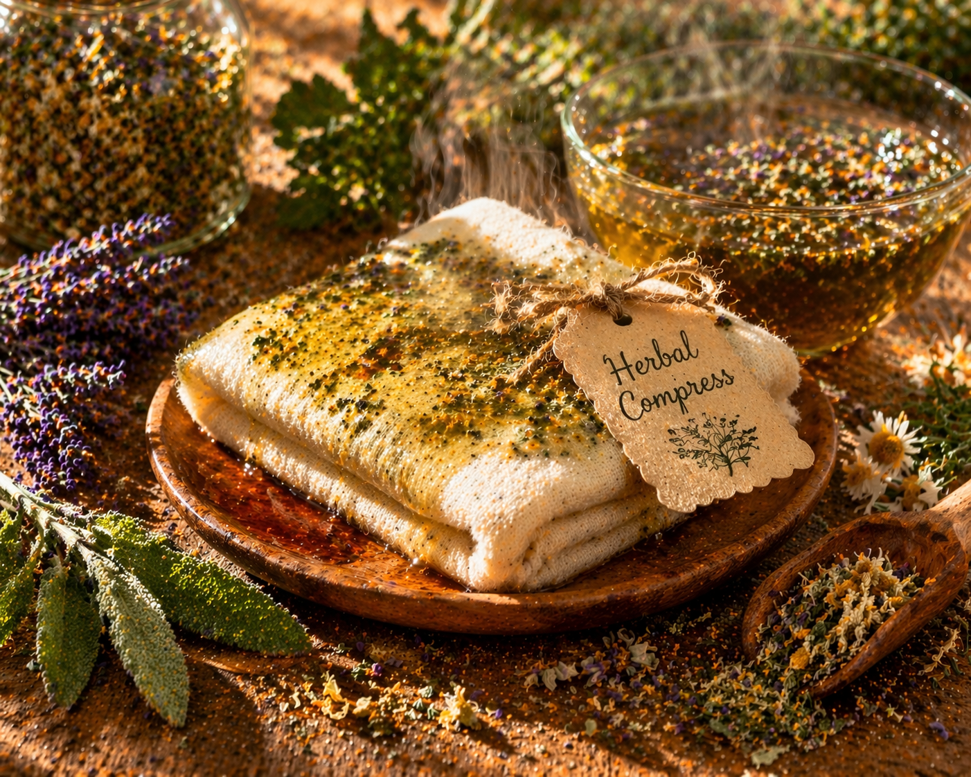 How to Make an Herbal Compress