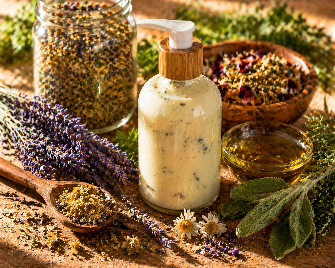 How to Make Herbal Lotions