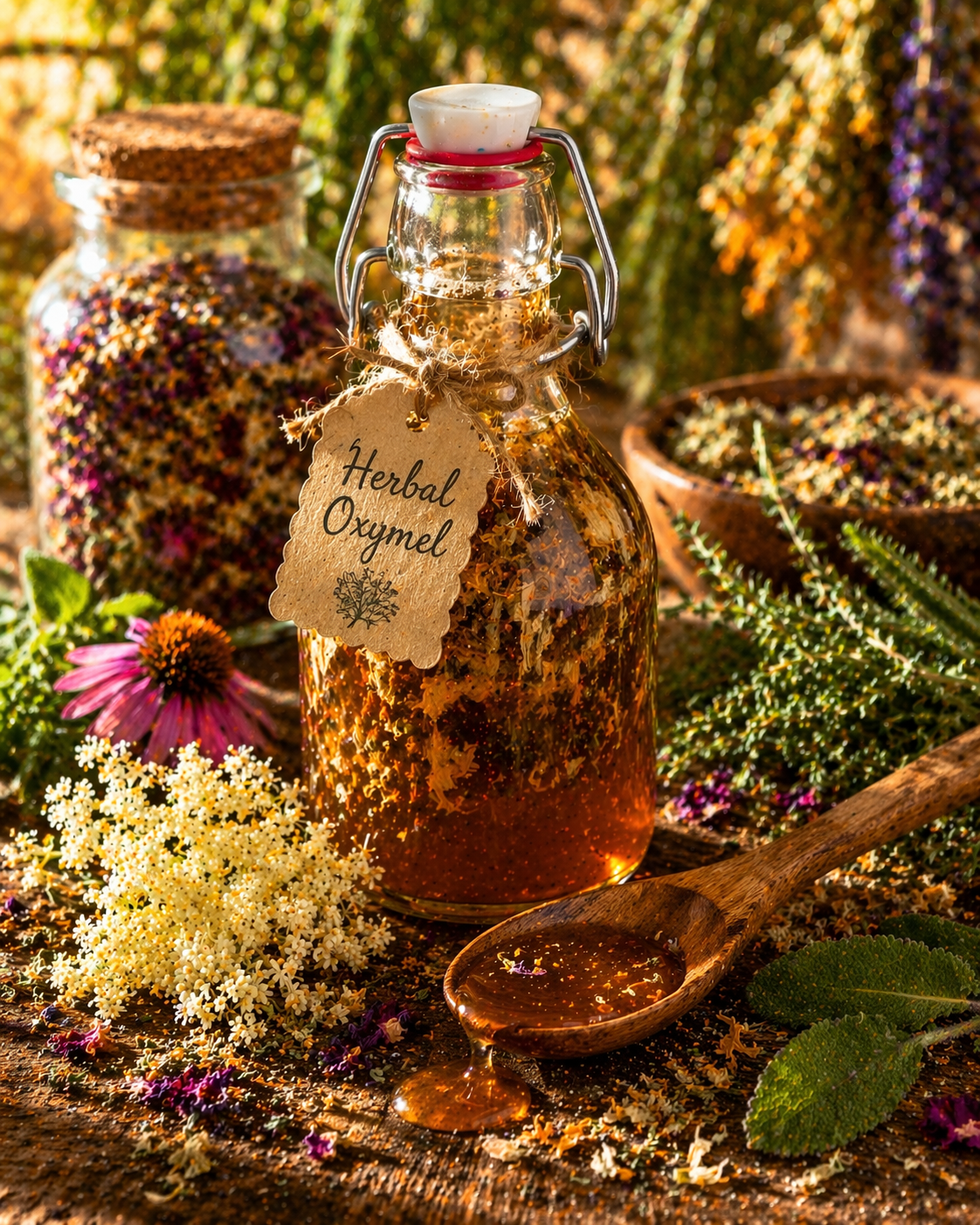 How to Make a Herbal Oxymel