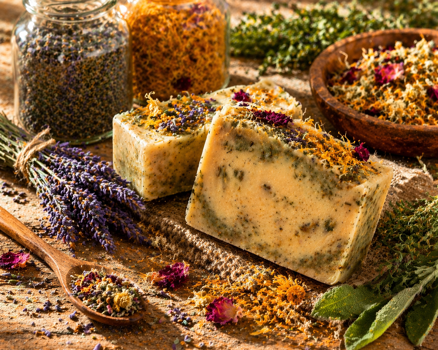 How to Make Herbal Soap