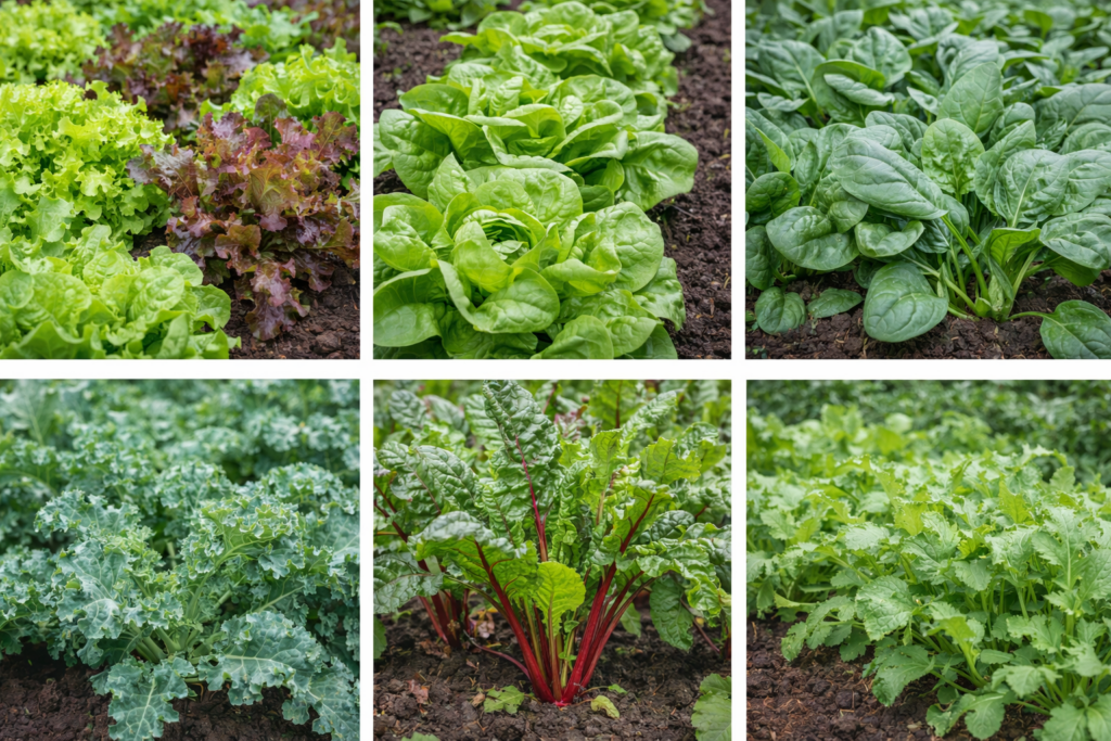 Various Leafy Greens
