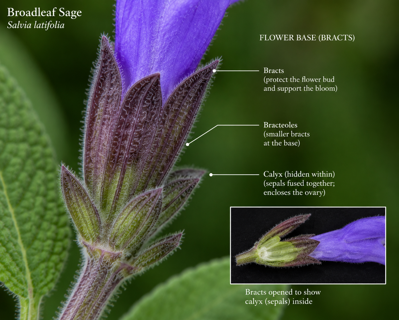 Bracts of Sage Flower