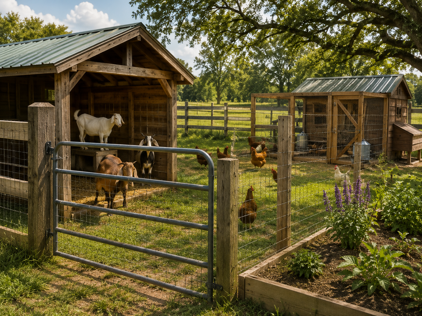 Animal Infrastructure on the Homestead: Shelters, Fencing, Pens, and Safe Livestock Spaces